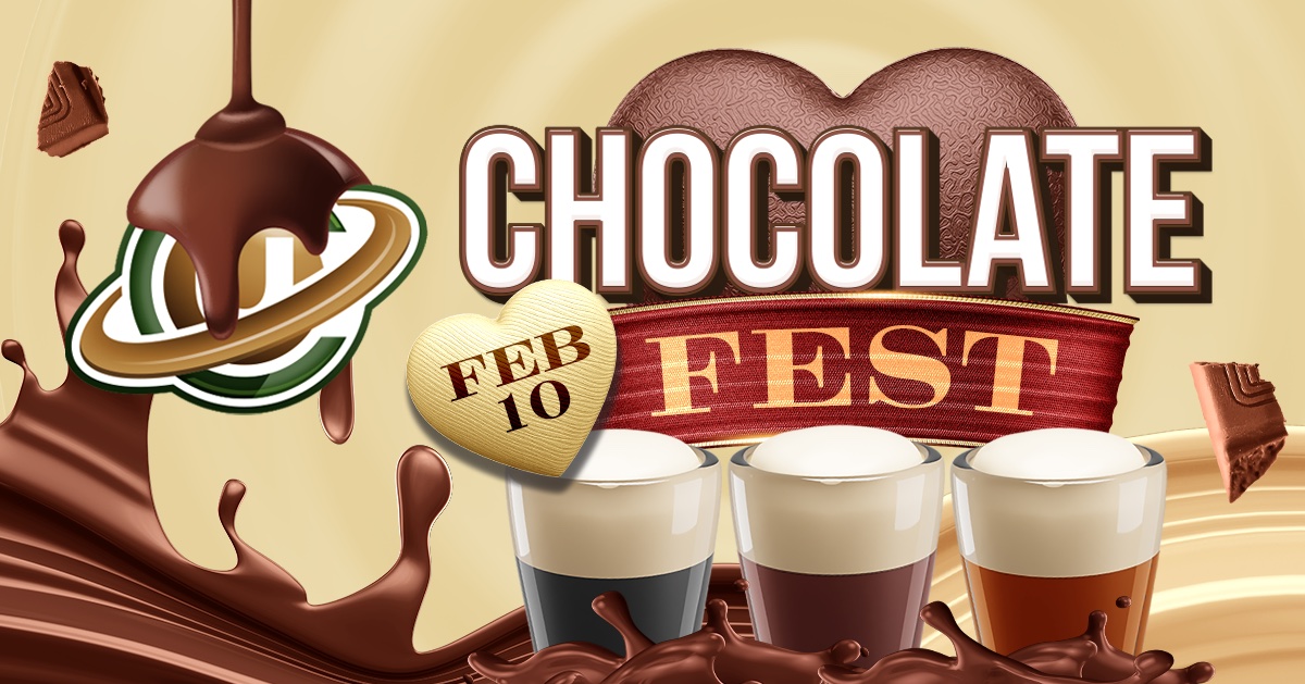 Chocolate Fest 2024 February 10th Center of the Universe Brewing